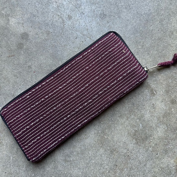 Organic Handloomed Wallet Guatemalan Fairtrade NWT - Picture 2 of 5